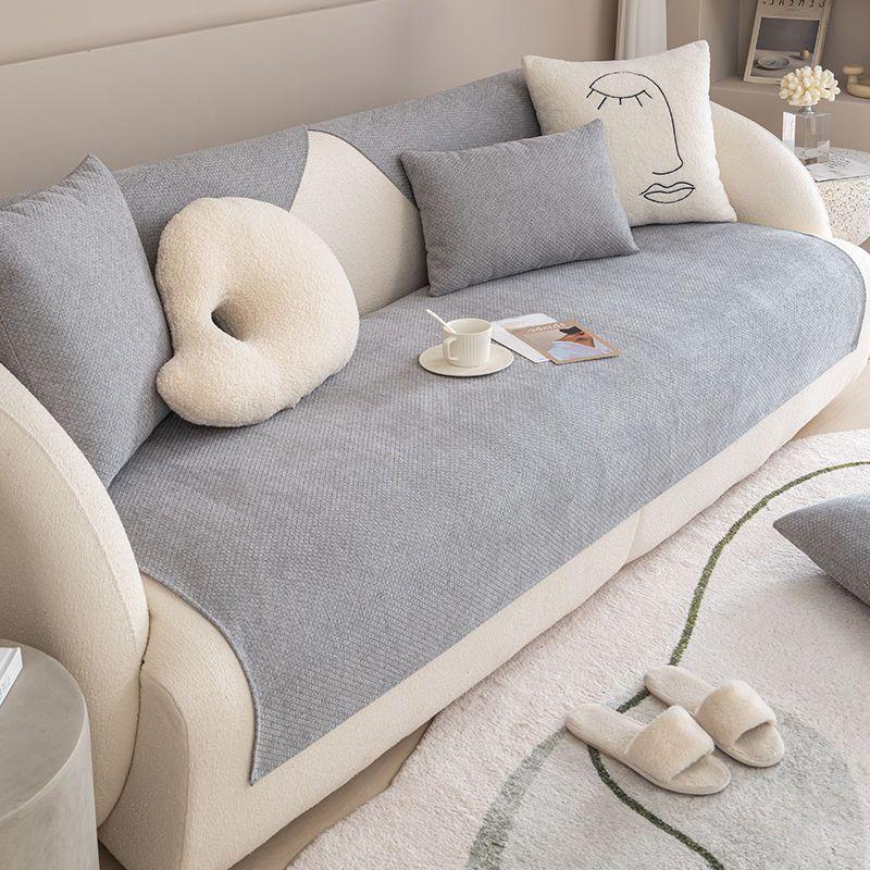 Сплошной цвет синельный диванный коврик, четырехсезонная универсальная противоскользящая подушка для сиденья, минималистичный современный комбинированный чехол для гостиной с полным покрытием 70*70cm
Сплошной цвет синельный диванный коврик, четырехсезонная универсальная противоскользящая подушка для сиденья, минималистичный современный комбинированный чехол для гостиной с полным покрытием 70*70cm