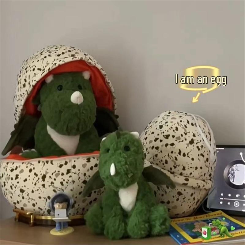 Surprise Dinosaur Egg Plush Toy: Hatching Cute Dinosaur Companion - Creative Sleep Doll & Birthday Gift for Kids 21cm
Surprise Dinosaur Egg Plush Toy: Hatching Cute Dinosaur Companion - Creative Sleep Doll & Birthday Gift for Kids 21cm
