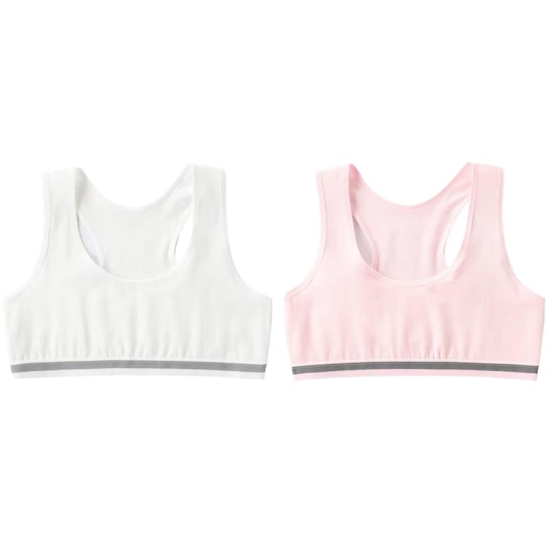 2 шт. подростковая одежда, спортивный бюстгальтер для девочек, нижнее белье, тренировочный бюстгальтер для девочек 8-14 лет one size
2 шт. подростковая одежда, спортивный бюстгальтер для девочек, нижнее белье, тренировочный бюстгальтер для девочек 8-14 лет one size