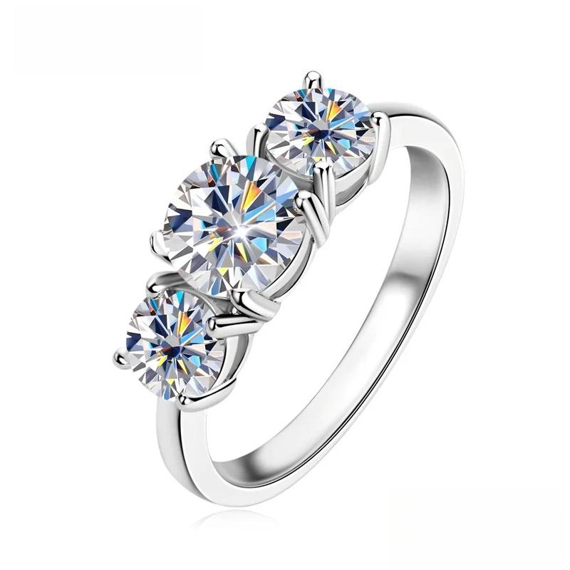 Hot Selling 925 Sterling Silver Colorful 3 Cz Gemstone Prong-Set Ring for Men and Women Wedding Engagement Jewelry 6 белый
Hot Selling 925 Sterling Silver Colorful 3 Cz Gemstone Prong-Set Ring for Men and Women Wedding Engagement Jewelry 6 белый