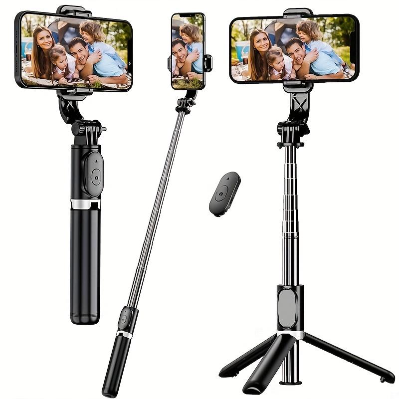 Scalable phone selfie stick with 360 ° rotation, stable anti shake, handheld monopod suitable for travel and outdoor Vlogs and broadcasting чорний
Scalable phone selfie stick with 360 ° rotation, stable anti shake, handheld monopod suitable for travel and outdoor Vlogs and broadcasting чорний