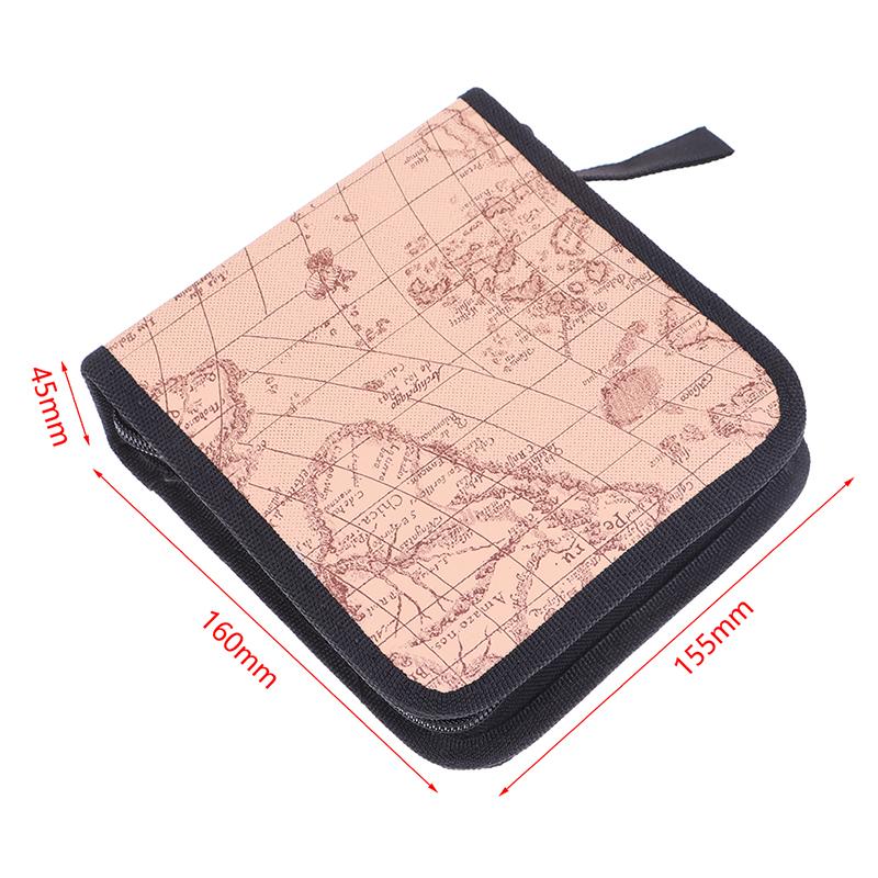 40 Disc World Map Pattern Cd Dvd Storage Zipper Bag Case Hard Box Album Holder жовтий
40 Disc World Map Pattern Cd Dvd Storage Zipper Bag Case Hard Box Album Holder жовтий