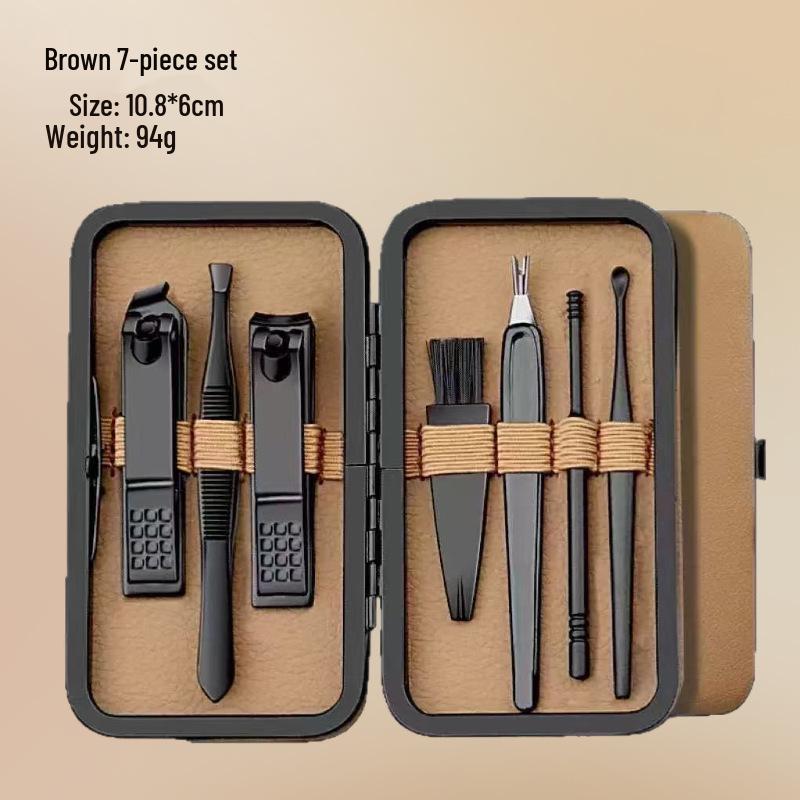 24-Piece Stainless Steel Nail Clipper & Manicure Set with Eyebrow Trimmer
24-Piece Stainless Steel Nail Clipper & Manicure Set with Eyebrow Trimmer