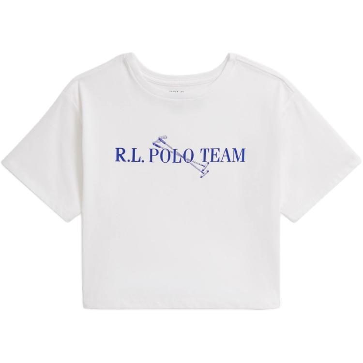 Polo Ralph Lauren Polo Team Letter Print Round Neck Drop Shoulder Short Sleeve T-Shirt Kids tops CWPOTSHG8020530-100 XL
Polo Ralph Lauren Polo Team Letter Print Round Neck Drop Shoulder Short Sleeve T-Shirt Kids tops CWPOTSHG8020530-100 XL