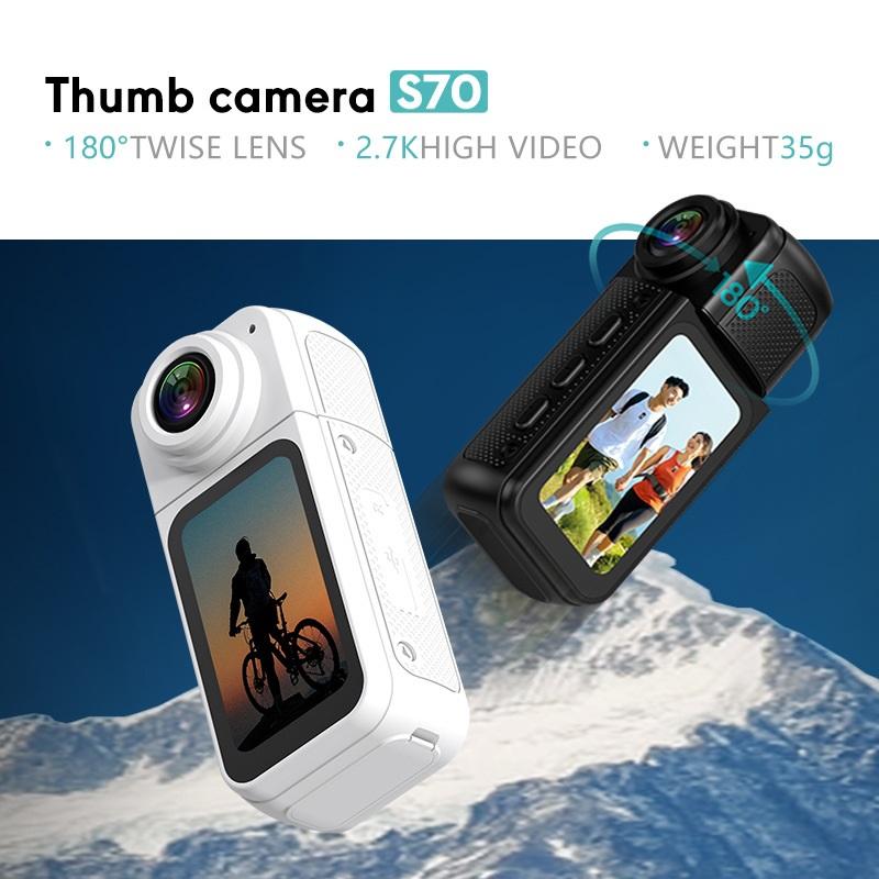 Cross-border new outdoor sports camera cycling mountaineering recorder thumb camera HD camera 1080p білий
Cross-border new outdoor sports camera cycling mountaineering recorder thumb camera HD camera 1080p білий