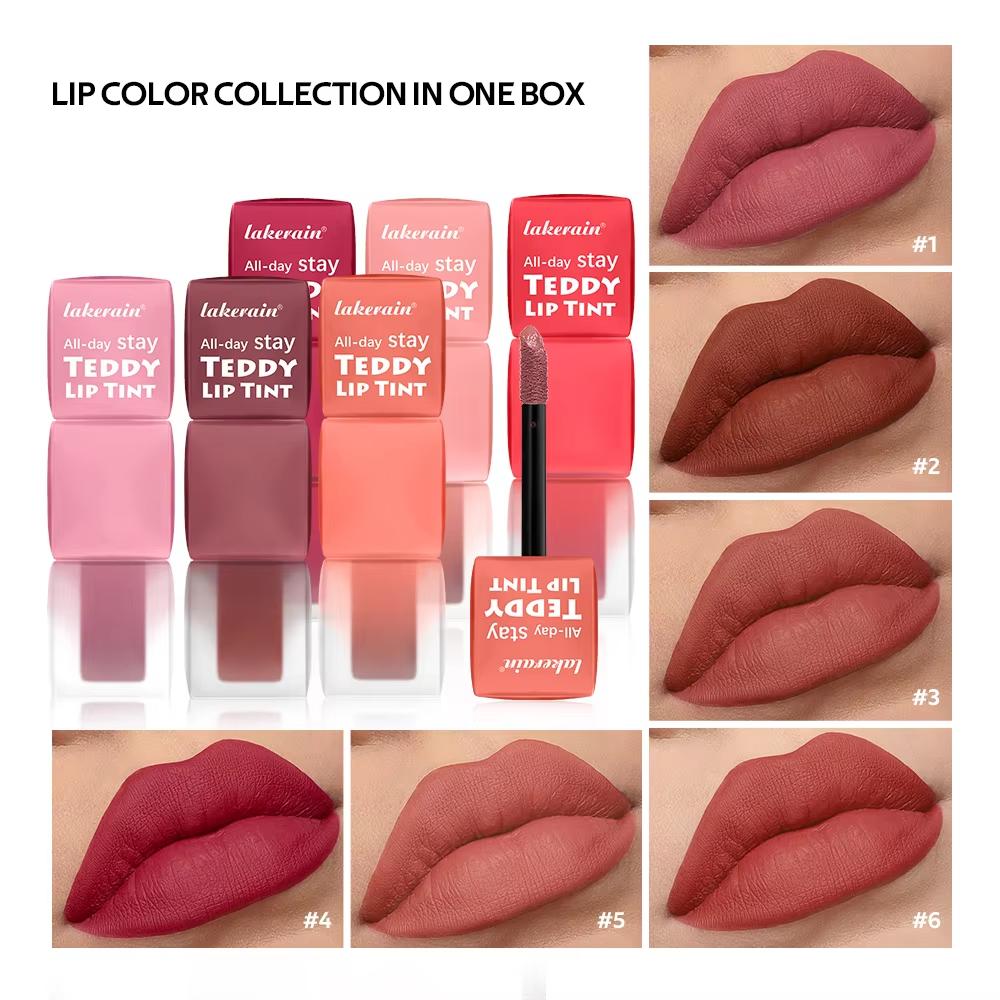 Teddy Tint Lip Color Tear Lip Gloss Super Stay Long-Lasting Coloring 12H Matte Texture Waterproof Lip Stain Lipstick Cosmetics
Teddy Tint Lip Color Tear Lip Gloss Super Stay Long-Lasting Coloring 12H Matte Texture Waterproof Lip Stain Lipstick Cosmetics