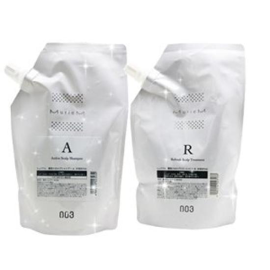 Number Three Milium Crystal Medicated Shampoo A 500mL & Medicated Treatment R 500g Refill Set
Number Three Milium Crystal Medicated Shampoo A 500mL & Medicated Treatment R 500g Refill Set
