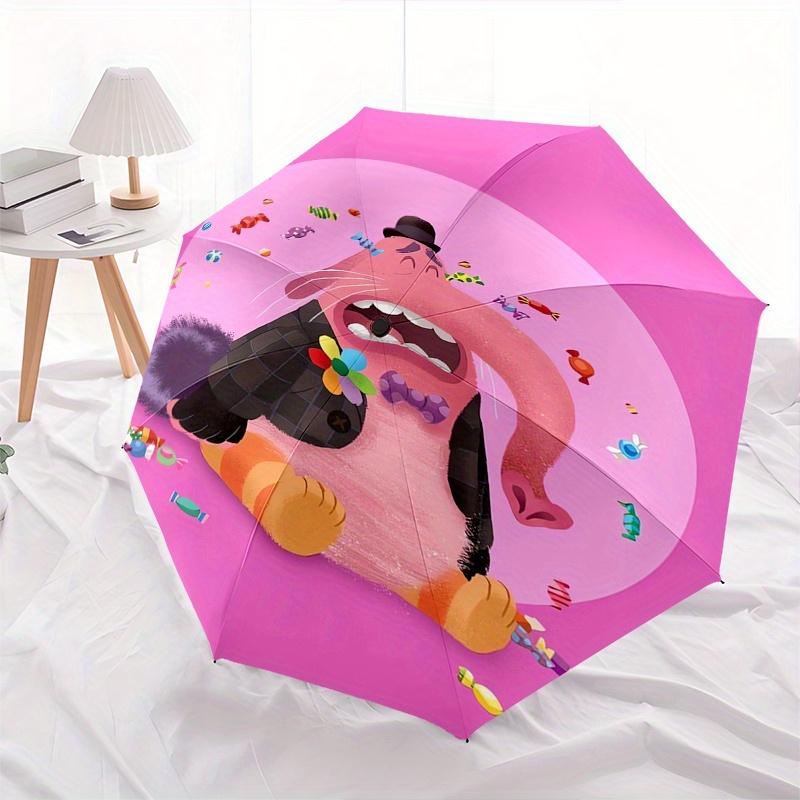 Bing Bong Fashion Umbrella, Automatic Opening and Closing Cartoon Design, Iron Ribs and Handle, 8 Ribs, Suitable for All Occasions and Trave
Bing Bong Fashion Umbrella, Automatic Opening and Closing Cartoon Design, Iron Ribs and Handle, 8 Ribs, Suitable for All Occasions and Trave