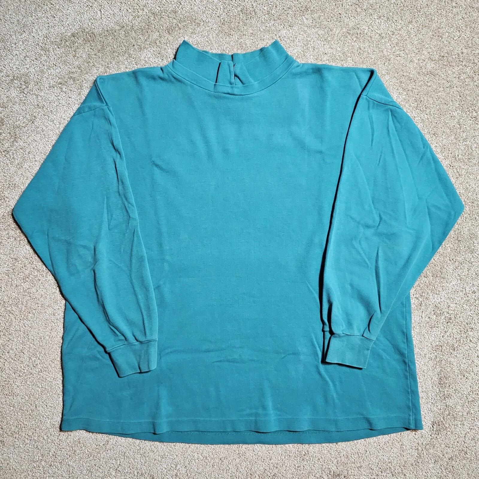 Vintage 90s MoDa Aqua Turquoise Single Stitch T-shirt Mens L ¾ Sleeve Pastel USA 2XL
Vintage 90s MoDa Aqua Turquoise Single Stitch T-shirt Mens L ¾ Sleeve Pastel USA 2XL