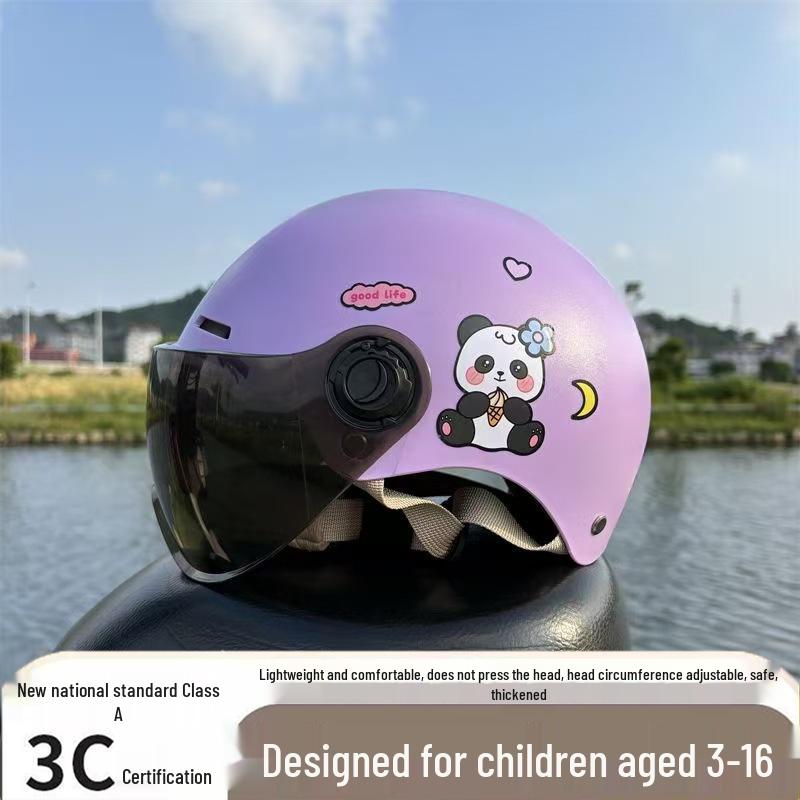Ultra-Light Breathable Kids 3C Electric Vehicle Helmet with Sun Protection, for Boys & Girls
Ultra-Light Breathable Kids 3C Electric Vehicle Helmet with Sun Protection, for Boys & Girls