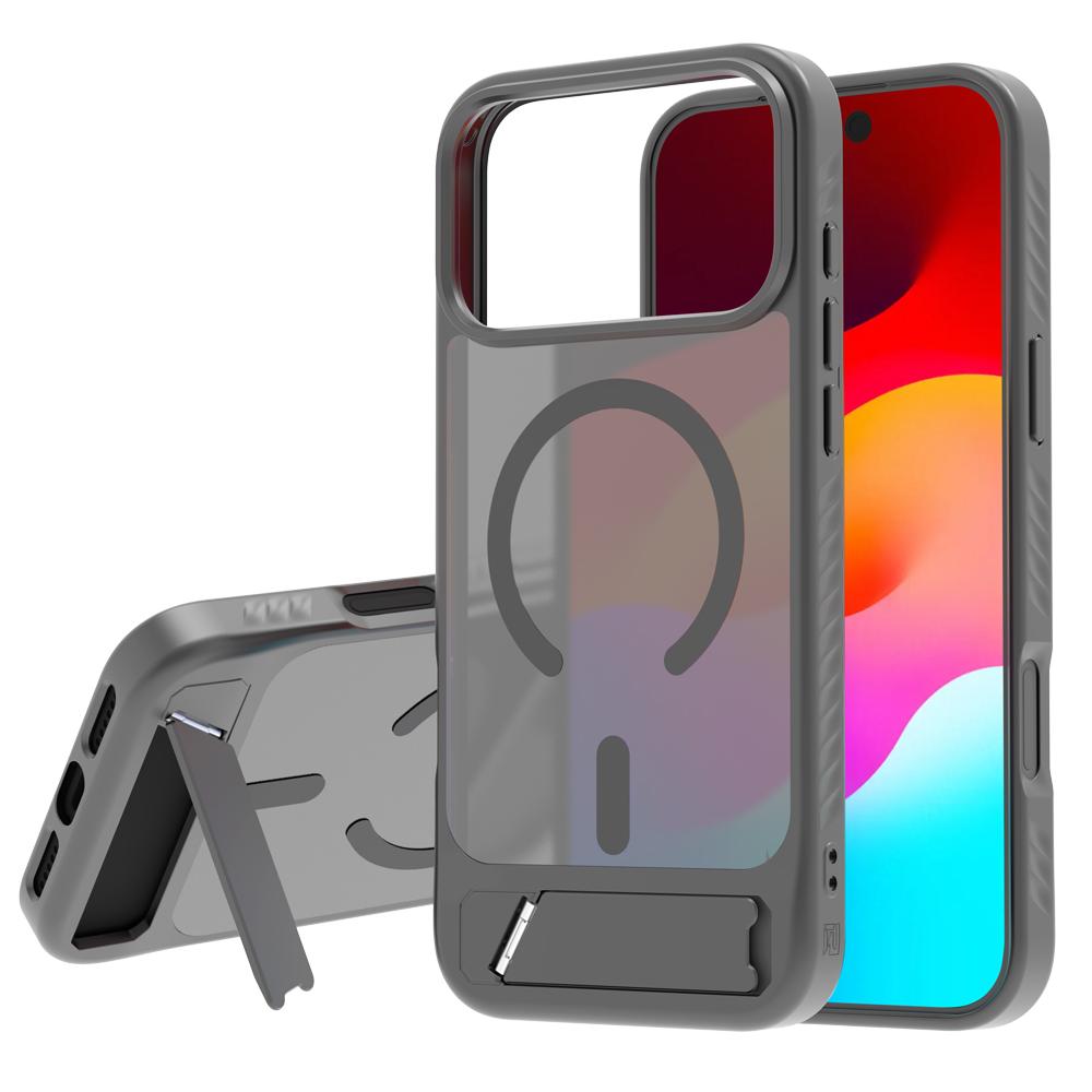 LEREACH Le-Chic Series for iPhone 17 Pro Max Case TPU + PC Kickstand Phone Cover Compatible with MagSafe
LEREACH Le-Chic Series for iPhone 17 Pro Max Case TPU + PC Kickstand Phone Cover Compatible with MagSafe