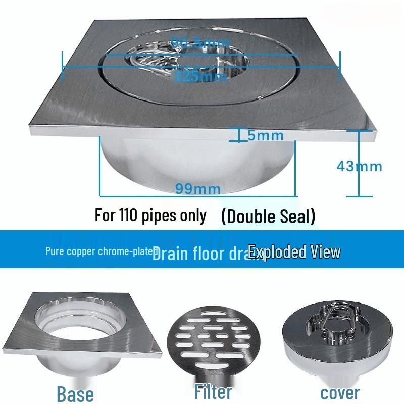 Copper Double Seal Drain Plug with Pull Ring
Copper Double Seal Drain Plug with Pull Ring