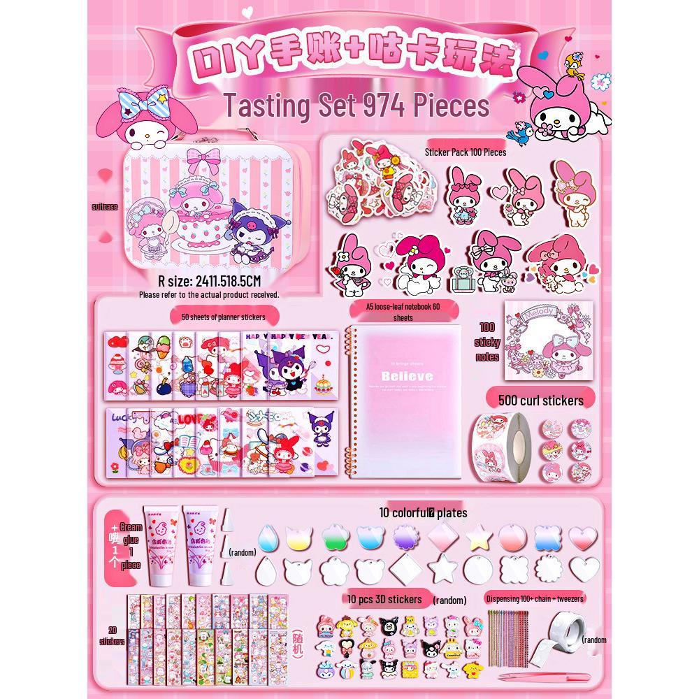 Cream Glue Girl Cartoon Sticker Set - June 1st Birthday & Children s Day Gift Bag
Cream Glue Girl Cartoon Sticker Set - June 1st Birthday & Children s Day Gift Bag