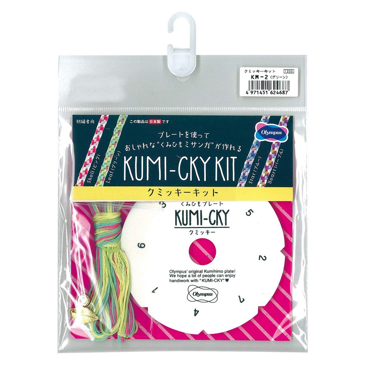 Набор для плетения кумихимо Olympus Лист (зеленый) КМ-2
Набор для плетения кумихимо Olympus Лист (зеленый) КМ-2