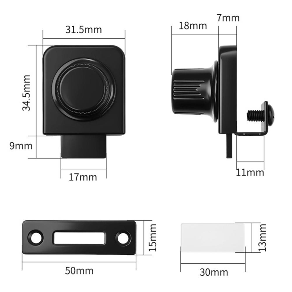 1pc Zinc Alloy Glass Cabinet Door Lock For Home Office Bookshelves Wine Cabinets Accessories Easy Installation
1pc Zinc Alloy Glass Cabinet Door Lock For Home Office Bookshelves Wine Cabinets Accessories Easy Installation