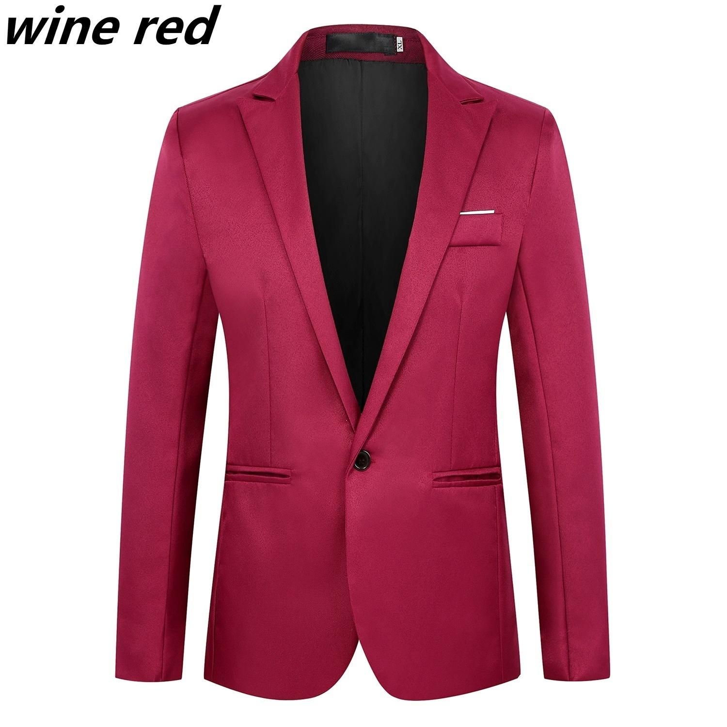 Костюм для бізнесу та відпочинку Lang Groomsman Wedding A Grain of Buckle Men s Suit Coat XXXL вина червоного кольору
Костюм для бізнесу та відпочинку Lang Groomsman Wedding A Grain of Buckle Men s Suit Coat XXXL вина червоного кольору
