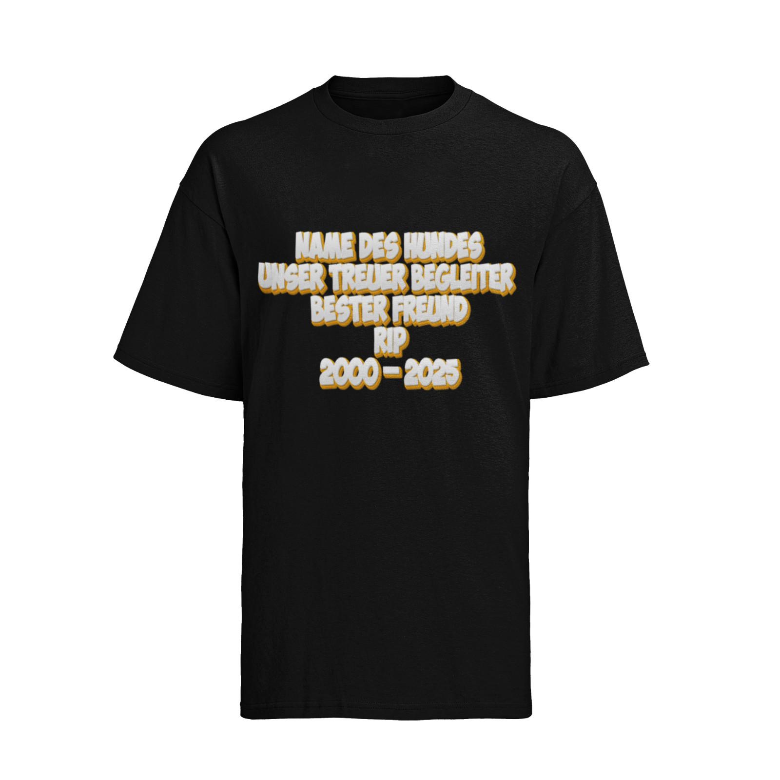Personalisiertes Hunde Spruch RIP Gedenken an Verstorben Hund Damen Oversize L
Personalisiertes Hunde Spruch RIP Gedenken an Verstorben Hund Damen Oversize L