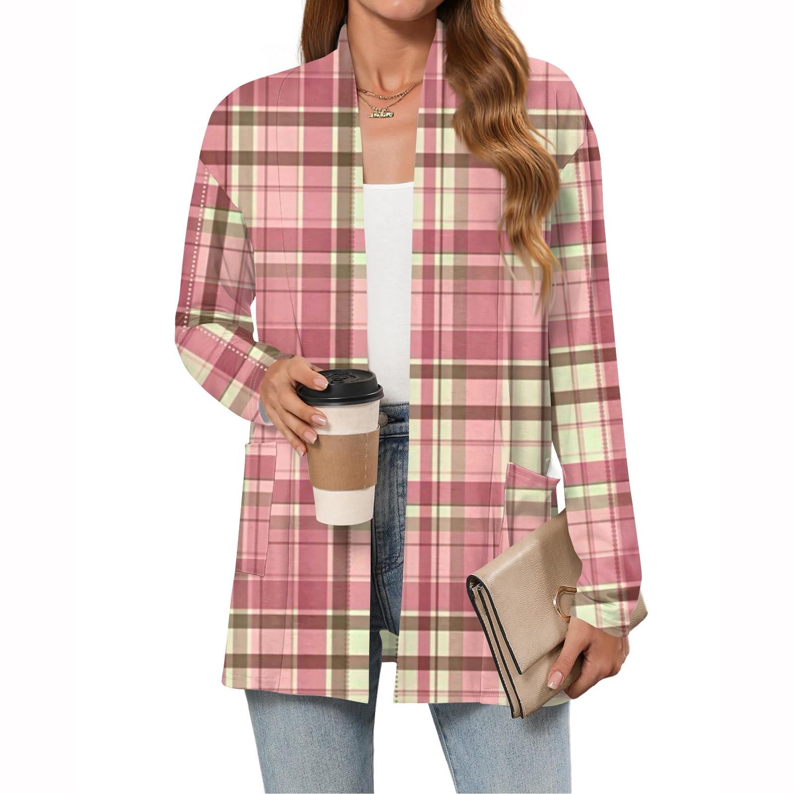 Женский рождественский кардиган с принтом, легкий, с длинными рукавами, повседневный, свободного кроя, тонкий, с карманами, куртка-кардиган L розовый
Женский рождественский кардиган с принтом, легкий, с длинными рукавами, повседневный, свободного кроя, тонкий, с карманами, куртка-кардиган L розовый