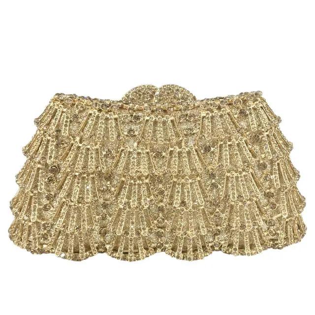 Boutique De FGG (in stock) Light Purple Women Crystal Clutch Evening Bags Wedding Party Luxury Rhinestone Handbags Bridal Purse Mini Clutch
Boutique De FGG (in stock) Light Purple Women Crystal Clutch Evening Bags Wedding Party Luxury Rhinestone Handbags Bridal Purse Mini Clutch