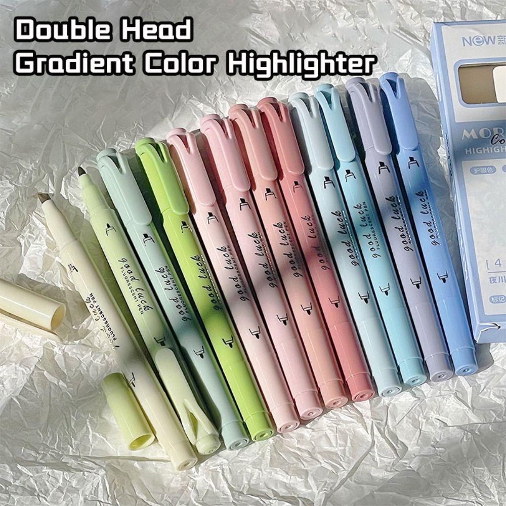 4Colors/Set Learning Prize Highlighter Gradient Color Line Color Marker Pen Student Gift Green-4PCS
4Colors/Set Learning Prize Highlighter Gradient Color Line Color Marker Pen Student Gift Green-4PCS
