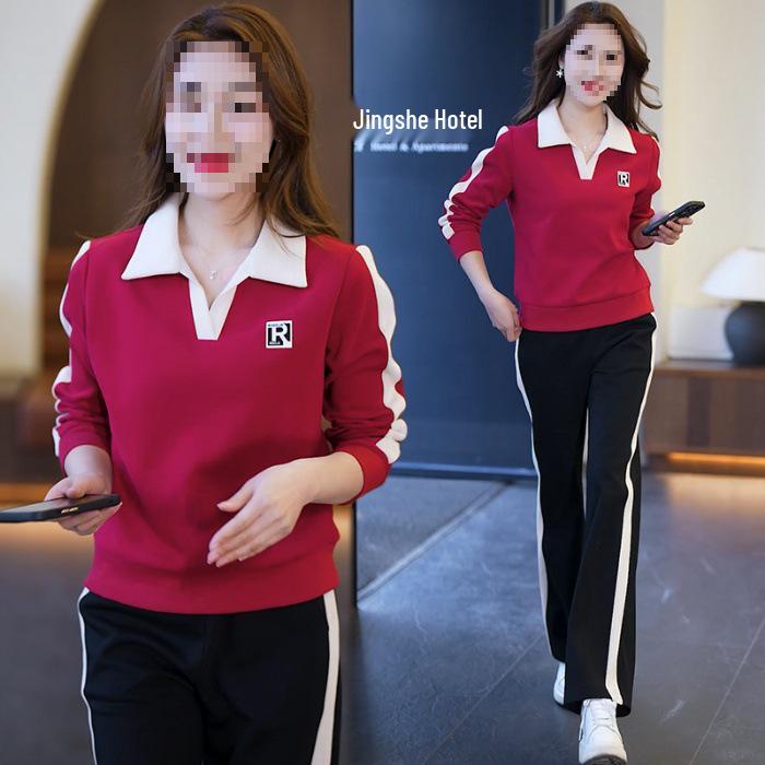Women s Slimming Lapel Hoodie & Sweatpants Set - Spring/Autumn 2025 Style M червоний
Women s Slimming Lapel Hoodie & Sweatpants Set - Spring/Autumn 2025 Style M червоний