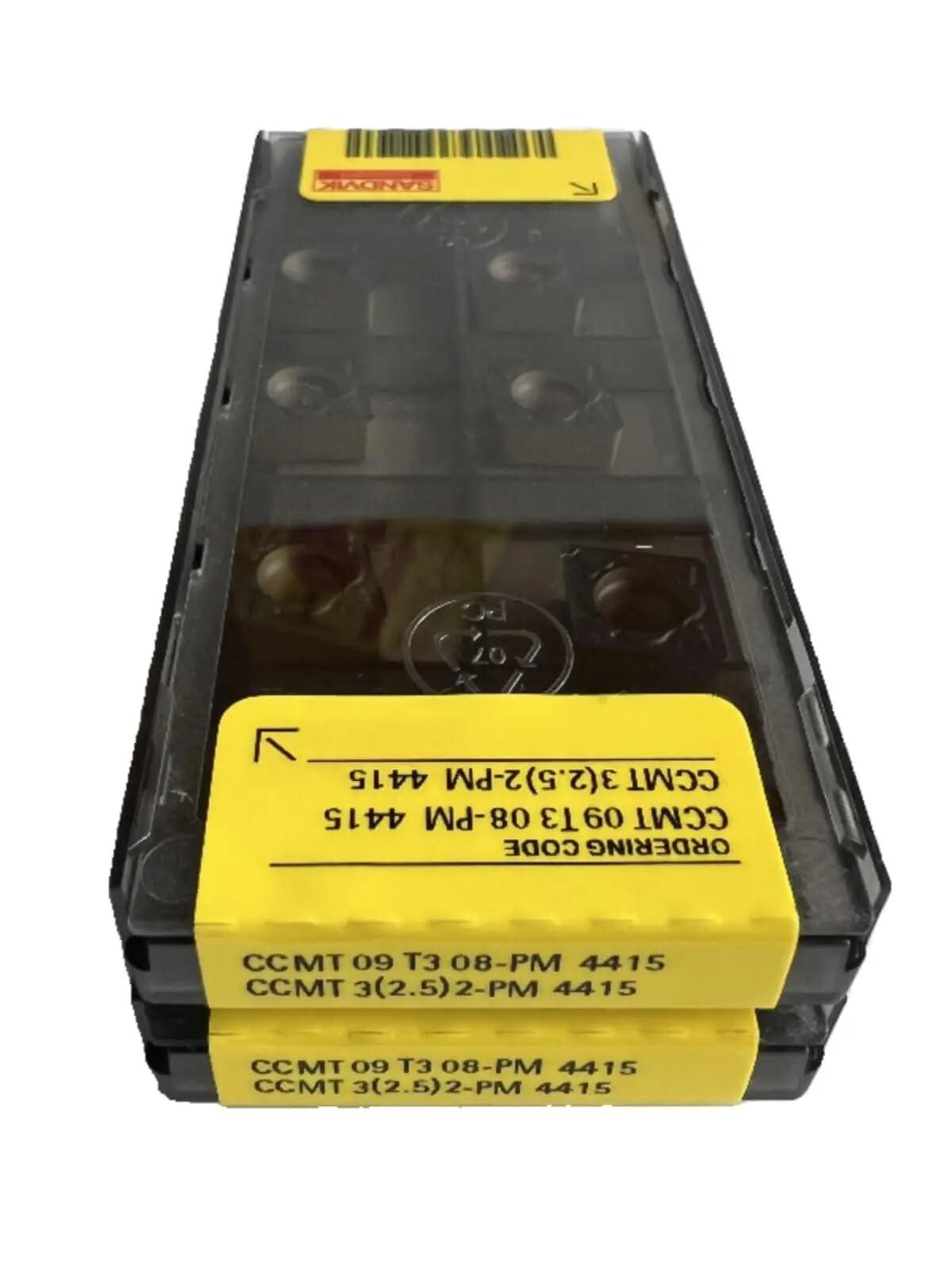 Original Sandvik / CCMT09T308-PM 4415 / CNC lathe carbide blade 10 PCS
Original Sandvik / CCMT09T308-PM 4415 / CNC lathe carbide blade 10 PCS