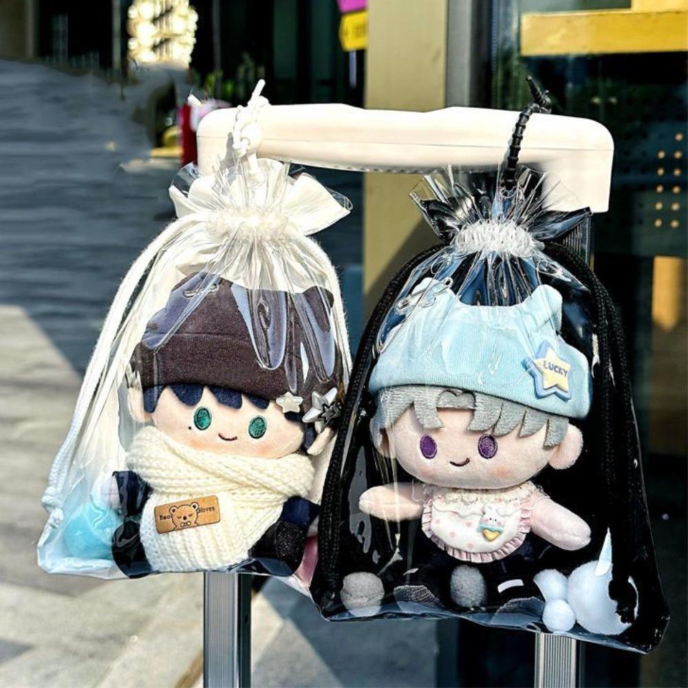 Drawstring 17cm Labubu Doll Bag PVC Labubu Doll Storage Pouch Labubu Display Bag Travel 17*16cm червоний
Drawstring 17cm Labubu Doll Bag PVC Labubu Doll Storage Pouch Labubu Display Bag Travel 17*16cm червоний