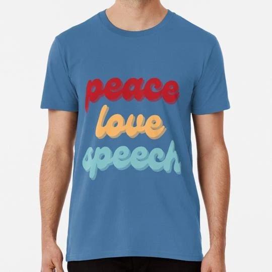 Slp Peace Love Speech Size S to 5XL Made in the USA T-shirt S
Slp Peace Love Speech Size S to 5XL Made in the USA T-shirt S