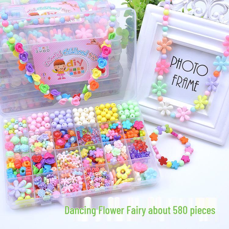 24-Piece DIY Bead Set: Creative Bracelet & Necklace Making Kit for Girls Educational and Intellectual Development
24-Piece DIY Bead Set: Creative Bracelet & Necklace Making Kit for Girls Educational and Intellectual Development