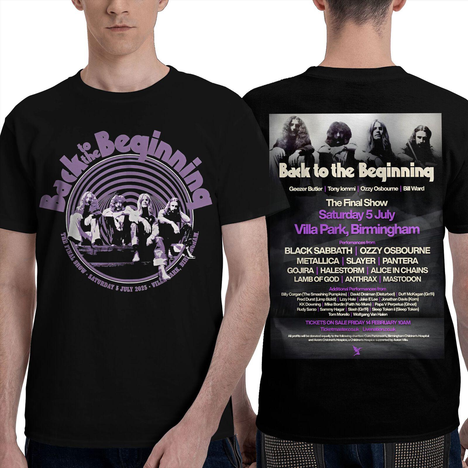 Black Sabbaths Back To The Beginning Рок-гурт 2025 Чоловіча Жіноча Футболка Мерч Смішні Футболки Футболка 100% Бавовна Дорослий Мото S
Black Sabbaths Back To The Beginning Рок-гурт 2025 Чоловіча Жіноча Футболка Мерч Смішні Футболки Футболка 100% Бавовна Дорослий Мото S