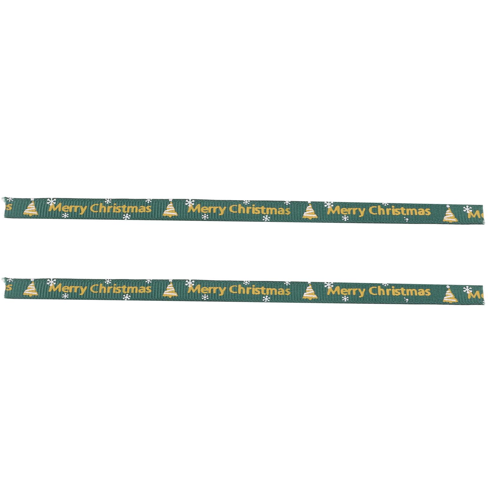 2pcs Satin Ribbon DIY 10 Yard Decorative Double Face Silk Ribbon for Crafts Gift Packaging Christmas Party Decorations
2pcs Satin Ribbon DIY 10 Yard Decorative Double Face Silk Ribbon for Crafts Gift Packaging Christmas Party Decorations