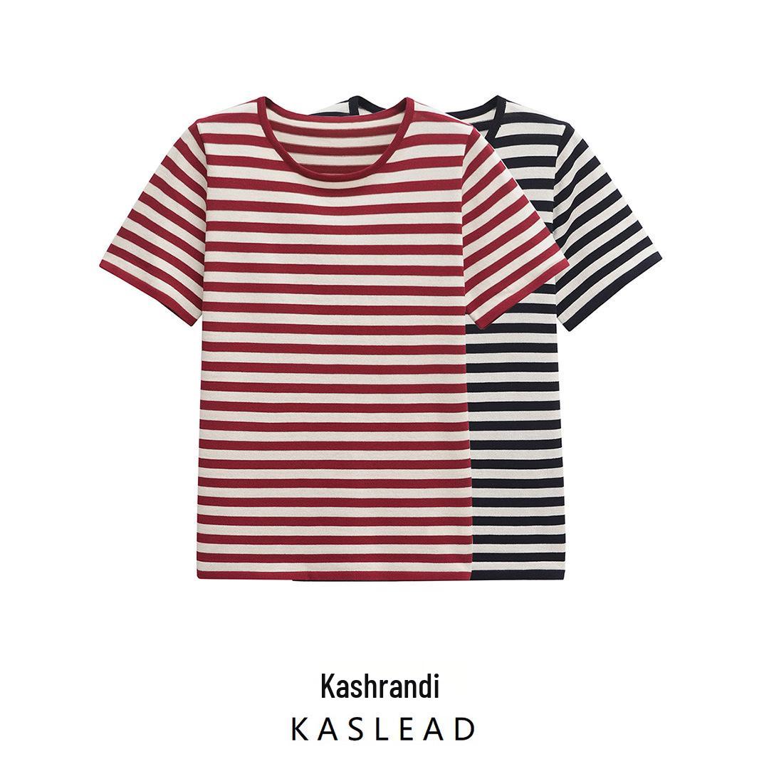 2025 Spring Women s Striped Short Sleeve Knitted Top - European & American Style Fashion Small червоний
2025 Spring Women s Striped Short Sleeve Knitted Top - European & American Style Fashion Small червоний