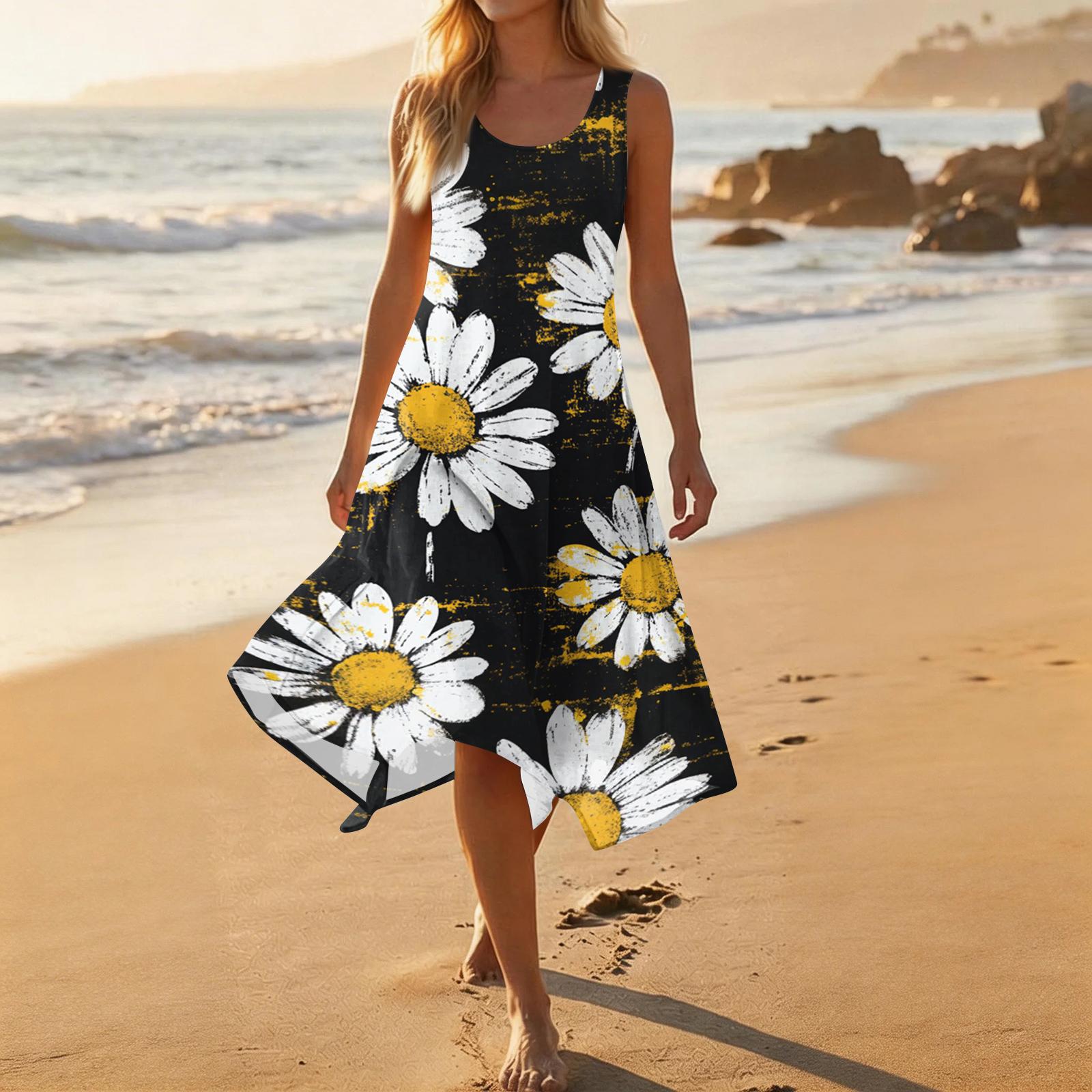 Women s Casual Fashion Round Neck Sleeveless Irregular Hem Midi Dress XL жовтий
Women s Casual Fashion Round Neck Sleeveless Irregular Hem Midi Dress XL жовтий