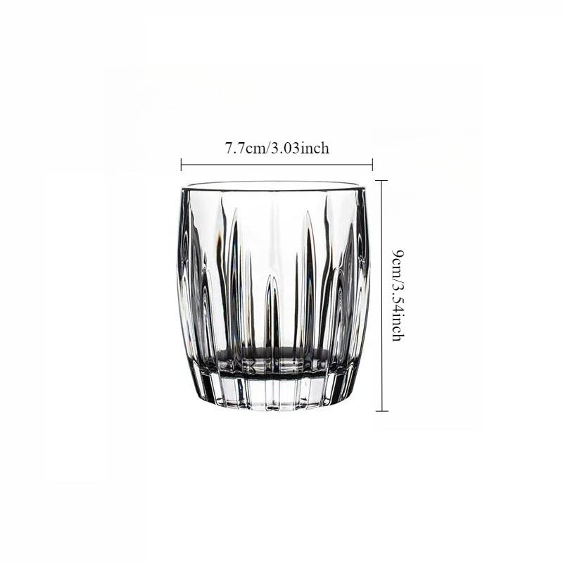 315ml High End Whiskey Glass Thick Cocktail Glass Transparent Water Bottle Vintage Brandy Bourbon Cups Bar Luxury Wine Utensils 1pcs
315ml High End Whiskey Glass Thick Cocktail Glass Transparent Water Bottle Vintage Brandy Bourbon Cups Bar Luxury Wine Utensils 1pcs