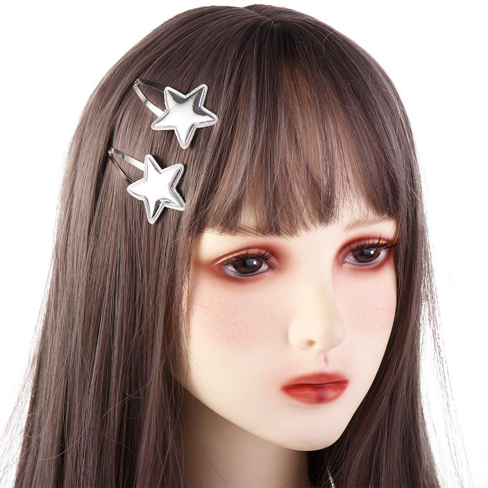 Silver Small Hairpin Metal Hair Clip Star Hairpin Korean Style Headwear Female Hair Accessories
Silver Small Hairpin Metal Hair Clip Star Hairpin Korean Style Headwear Female Hair Accessories