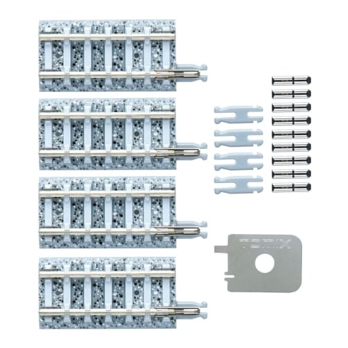 Рельсовая направляющая TOMIX N Gauge Joint PC S35-J-PC F, набор из 4 шт. 1530, принадлежности для моделей железных дорог
Рельсовая направляющая TOMIX N Gauge Joint PC S35-J-PC F, набор из 4 шт. 1530, принадлежности для моделей железных дорог