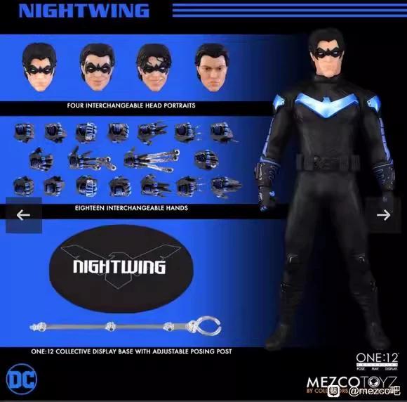 Mezco ONE 12 Series Nightwing Action Figure Original 15cm Cloth Gown Collectible Anime Model Articulated Toy Decoration Gifts
Mezco ONE 12 Series Nightwing Action Figure Original 15cm Cloth Gown Collectible Anime Model Articulated Toy Decoration Gifts
