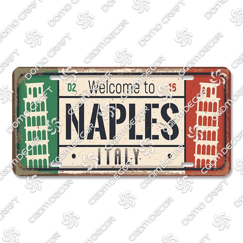 Italy Cities Poster Metal Tin Signs Rome Milan Turin Metal Plate Retro Wall Decor Garage Car Club Living Room Home Wall Decor 15x30cm
Italy Cities Poster Metal Tin Signs Rome Milan Turin Metal Plate Retro Wall Decor Garage Car Club Living Room Home Wall Decor 15x30cm
