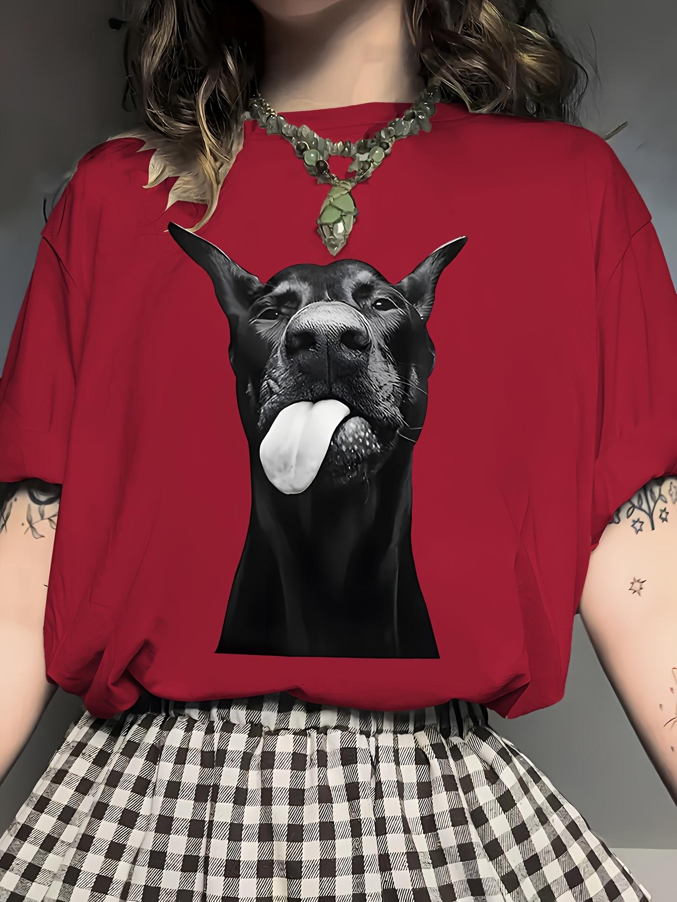 2026 Summer Womens DoberUnisex Pattern Print TShirt Unisex Cotton and Breathable Short Sleeve Oversized Loose Casual 4XL
2026 Summer Womens DoberUnisex Pattern Print TShirt Unisex Cotton and Breathable Short Sleeve Oversized Loose Casual 4XL