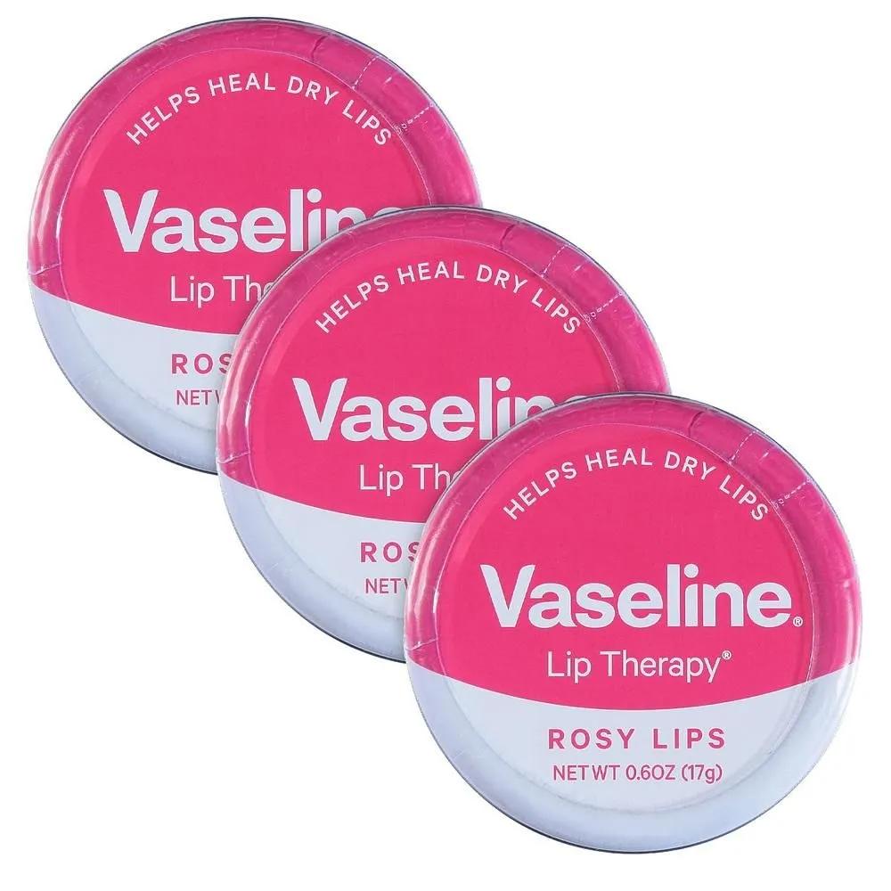 Vaseline Lip Therapy 17g 3-Pack Rosy Lips Tint
Vaseline Lip Therapy 17g 3-Pack Rosy Lips Tint