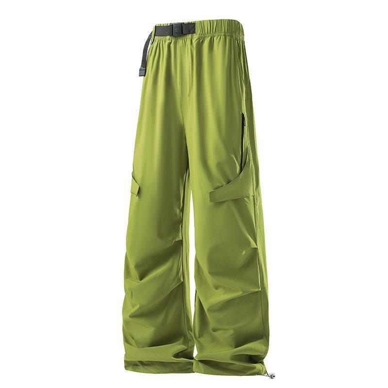 Unisex American High Street Parachute Pants: Summer Thin, Casual, Straight-Leg Outdoor Sports Wear for Men & Women. S авокадо/зелёный
Unisex American High Street Parachute Pants: Summer Thin, Casual, Straight-Leg Outdoor Sports Wear for Men & Women. S авокадо/зелёный