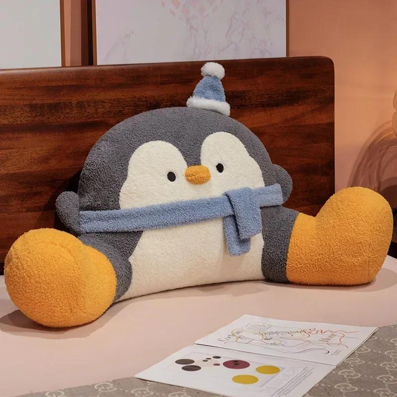 Cute Penguin Waist Support Bedhead Sofa Cushion Large Backrest Car Waist Pillow Soft Padded Lumbar Pillow on Dormitory Bed 60x40cm
Cute Penguin Waist Support Bedhead Sofa Cushion Large Backrest Car Waist Pillow Soft Padded Lumbar Pillow on Dormitory Bed 60x40cm
