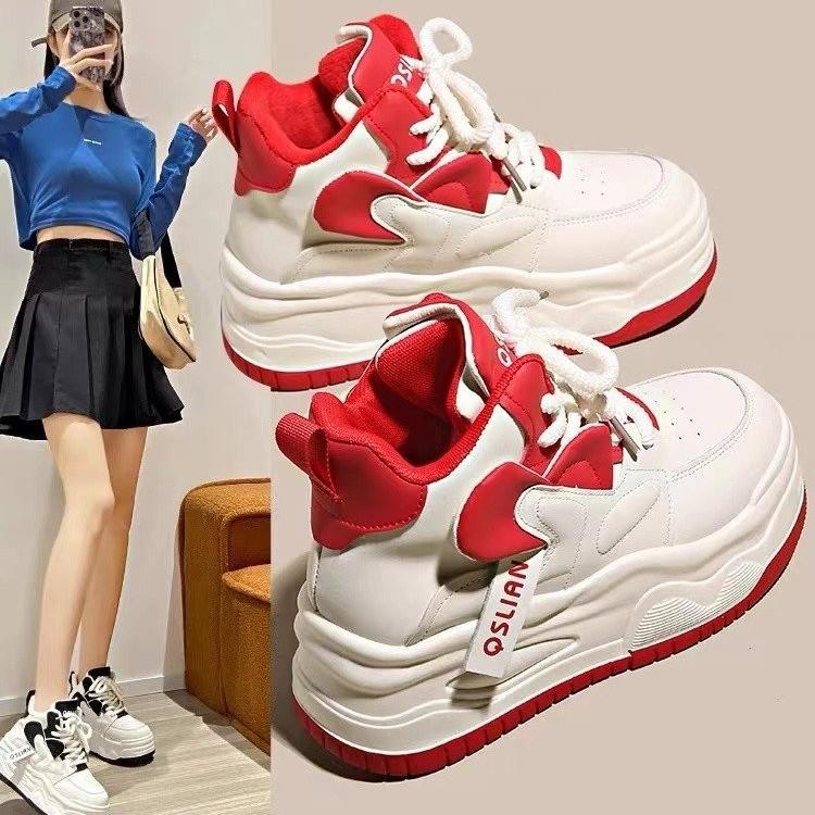 Platform white shoes 2024 spring and summer new lightweight height increase small board shoes women s trendy shoes Korean version casual shoes women s 35 красный
Platform white shoes 2024 spring and summer new lightweight height increase small board shoes women s trendy shoes Korean version casual shoes women s 35 красный