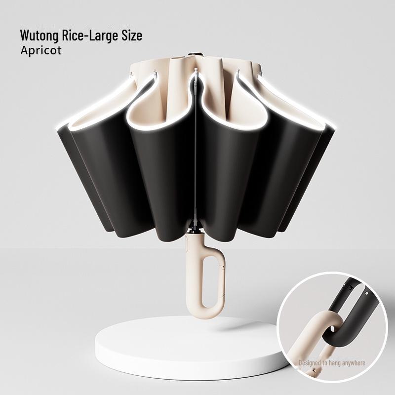 Ветрозащитный зонт двойного назначения Creative Hook - портативный, складной, для солнца и дождя, двойной перевернутый дизайн
Ветрозащитный зонт двойного назначения Creative Hook - портативный, складной, для солнца и дождя, двойной перевернутый дизайн