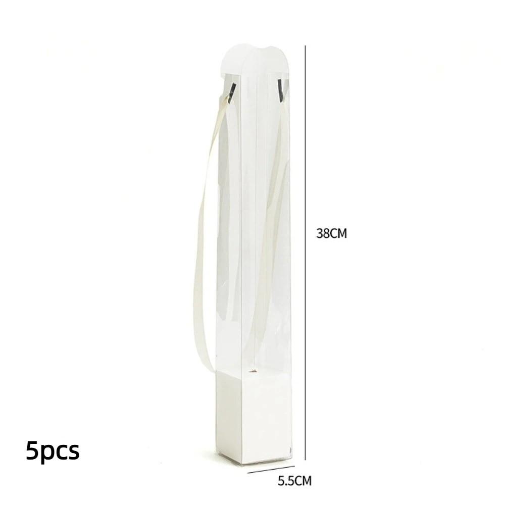5PCS Handheld Single Rose Packaging Boxes PVC Transparent Flower Wrapping Handbags Lover s Day Present Flowers Bouquet белый
5PCS Handheld Single Rose Packaging Boxes PVC Transparent Flower Wrapping Handbags Lover s Day Present Flowers Bouquet белый