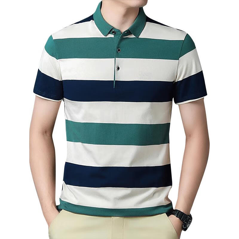 JEEP SPIRIT Men s Striped Polo T-Shirt 3XL
JEEP SPIRIT Men s Striped Polo T-Shirt 3XL