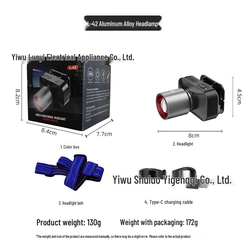 NuFeng L42 Aluminum White Laser Headlamp
NuFeng L42 Aluminum White Laser Headlamp