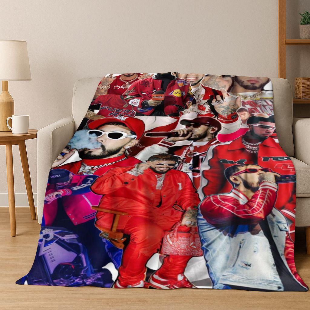 26 Style Anuel AA Hip Hop Rapper Singer Flannel Blanket,Warm and Cozy Soft Throw Blanket for Home Bedroom Bed Sofa Cover Kid 75x90cm
26 Style Anuel AA Hip Hop Rapper Singer Flannel Blanket,Warm and Cozy Soft Throw Blanket for Home Bedroom Bed Sofa Cover Kid 75x90cm