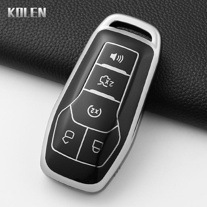 Fashion Tpu Car Remote Key Case Cover For Ford Fusion Mondeo Mustang F-150 Explorer Edge Protected Shell Keychain Accessories
Fashion Tpu Car Remote Key Case Cover For Ford Fusion Mondeo Mustang F-150 Explorer Edge Protected Shell Keychain Accessories