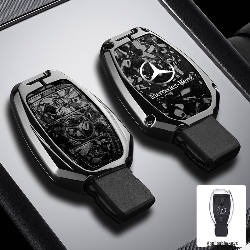 Mercedes-Benz Key Cover: Compatible with C260L, C200L, A-Class, GLC260, GLA, C-Class for Men and Women.
Mercedes-Benz Key Cover: Compatible with C260L, C200L, A-Class, GLC260, GLA, C-Class for Men and Women.